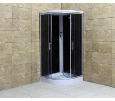Душевая кабина 100х100 см Loranto CS-1000 SK G поддон 15 см 