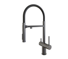 Смеситель для кухни Grandex Aqua Choice-S 9020153, графит