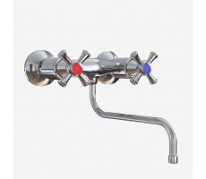 Смеситель для кухни настенный MIXLINE ML10-06 529852 хром  Смеситель для кухни настенный MIXLINE ML10-06 529852 хром