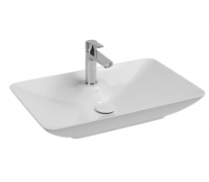 Раковина ISVEA SistemaY Clear накладная ШГВ 644*395*125 отверстия для смесителя 1 цвет черный матовый 10SY50065-2N 