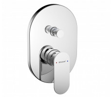 Встраиваемый смеситель 3-функц. Bravat PB865104CP-2-ENG Хром 