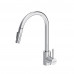 Смеситель для кухни с вытяжным изливом Dorff Logic D3007500 Хром 