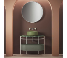 Мраморная столешница Artceram Flair 4.0 TFA010 93 Белый матовый 