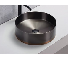 Раковина-чаша Cerama Lux 40 ST002GRJ Оружейная сталь  