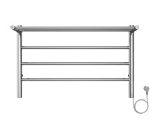 Полотенцесушитель электрический с полкой Terminus Аврора П4 70х45 Полотенцесушитель электрический с полкой Terminus Аврора П4 70х45