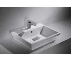 Накладная раковина Bravat Phillis C22192W-1-ENG белый 