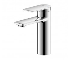 Смеситель для умывальника Eddie Bravat F1369402CP-RUS Хром 