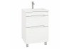 Тумба под раковину Onika Айленд 60 напольная, белая (ум. Элина 60) 106155 