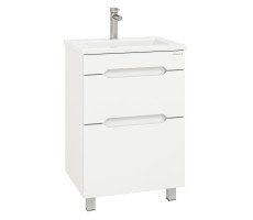 Тумба Onika Айленд 60 напольная, белая (ум. Элина 60) 106155 Тумба Onika Айленд 60 напольная, белая (ум. Элина 60) 106155