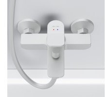 Смеситель для ванны и душа AM.PM X-Joy F85A10033 Белый 