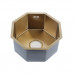 Мойка D400G Octavia MELANA Profline 1,2/200 ЗОЛОТО врезная фигурная D400G 