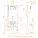 Комплект: Угол RGW CL-34 + поддон RGW STYLE 32093488-11, 16180188-11 Хром 