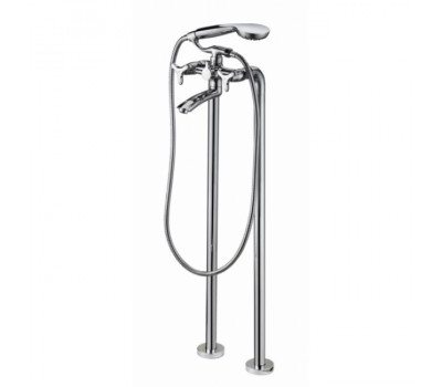 Смеситель для ванны напольный KAISER Trio 57222 хром 