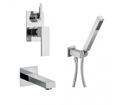 Комплект на 2 потребителя Grazia PAINI, для ванны с ручным душем, хром 21CRSET26911BATH 