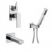 Комплект на 2 потребителя Grazia PAINI, для ванны с ручным душем, хром 21CRSET26911BATH 