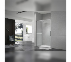 Душевая дверь в нишу Terminus Альба 140х220, хром Душевая дверь в нишу Terminus Альба 140х220, хром