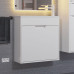 Тумба с раковиной для ванной подвесная Uperwood Modul 60х21х62 см, белая матовая 393020546 Тумба с раковиной для ванной подвесная Uperwood Modul 60х21х62 см, белая матовая 393020546