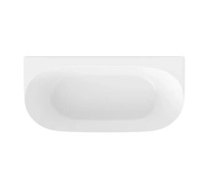 Ванна пристенная 170x80 KUPALA Obereg WBS170001 искусственный камень Белый матовый 