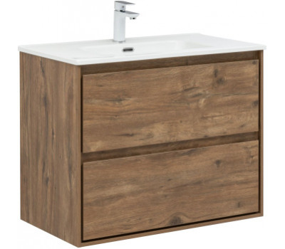 Тумба под раковину Aquanet Милан 80 дуб рустикальный 00336379 Тумба под раковину Aquanet Милан 80 дуб рустикальный 00336379