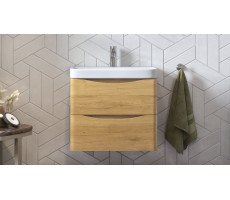 Тумба подвесная Velvex Clay 60.2Y, дуб верона tp.CLA.9595.60.2Y дуб верона  