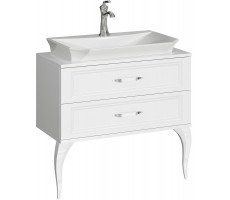 Тумба напольная 85см AQWELLA LaDonna LAD0108W цвет Белый 