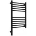 Полотенцесушитель Сунержа Богема 3.1 прямая шгв 432*74*724 нижнее слева МЭМ цвет-чёрный матовый 31-6004-6040 