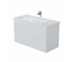 Тумба с раковиной Aquanet Nova Lite 2.0 110 2 ящ. цв. белый глянец 00365917 Тумба с раковиной Aquanet Nova Lite 2.0 110 2 ящ. цв. белый глянец 00365917