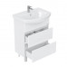 Тумба под раковину Onika Элита 60 напольная, белая (ум. Грация 60) 106120 