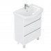Тумба под раковину Onika Элита 60 напольная, белая (ум. Грация 60) 106120 