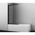Стеклянные шторки WasserKRAFT Dill 61S 61S02-100 Fixed черный матовый 