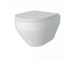 Унитаз подвесной Maretti Calabria безободковый с микролифтом, CA10PBM29-844, белый 