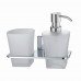 Стакан/дозатор WasserKRAFT Leine K-5000 5089 Хром Стакан/дозатор WasserKRAFT Leine K-5000 5089 Хром