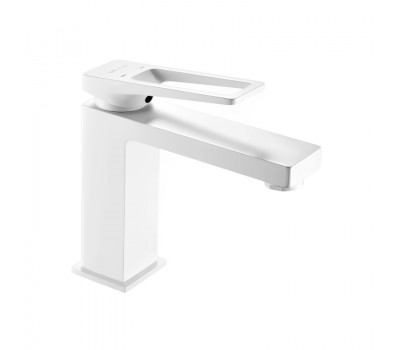 Смеситель для раковины Shevanik S6801C, белый