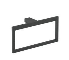 Держатель для полотенец квадратный Corinto черный 16930.N NOFER 16930.N Держатель для полотенец квадратный Corinto черный 16930.N NOFER 16930.N