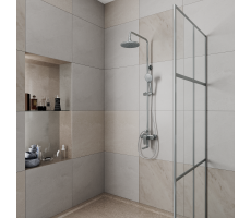 Душевая система DK Bayern.Fürth DA1523701B18 хром 