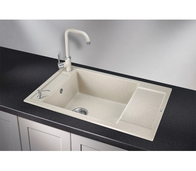 Кухонная мойка GRANULA 7806, ПИРИТ, кварц 