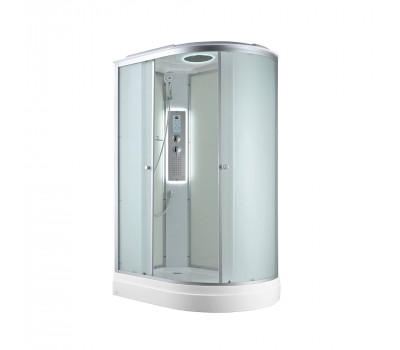 Душевая кабина AvaCan C2012L LED матовый Хром 