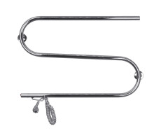 Полотенцесушитель элктрический Domoterm S-образный DMT 112 42x70 EK L Хром 