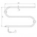 Полотенцесушитель элктрический Domoterm S-образный DMT 112 42x70 EK L Хром Полотенцесушитель элктрический Domoterm S-образный DMT 112 42x70 EK L Хром
