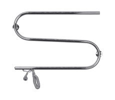 Полотенцесушитель элктрический Domoterm S-образный DMT 112 42x70 EK L Хром 