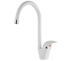 Смеситель для кухни PAINI Sicily, белый (BY) 632L570PNLMKM 