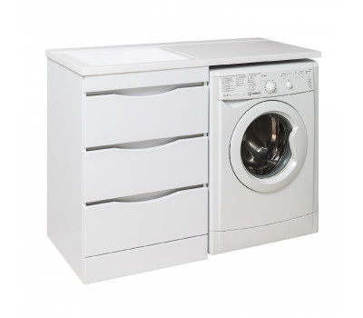 Мебель под стиральную машину 120 см Тумба Runo Орион 60 (УТ000003442) левое/ правое крыло Мебель под стиральную машину 120 см Тумба Runo Орион 60 (УТ000003442) левое/ правое крыло