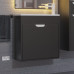 Тумба с раковиной для ванной подвесная Uperwood Modul 60х21х62 см, черная матовая 393020547 Тумба с раковиной для ванной подвесная Uperwood Modul 60х21х62 см, черная матовая 393020547