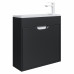 Тумба с раковиной для ванной подвесная Uperwood Modul 60х21х62 см, черная матовая 393020547 Тумба с раковиной для ванной подвесная Uperwood Modul 60х21х62 см, черная матовая 393020547