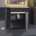 Тумба с раковиной для ванной подвесная Uperwood Modul 60х21х62 см, черная матовая 393020547 Тумба с раковиной для ванной подвесная Uperwood Modul 60х21х62 см, черная матовая 393020547