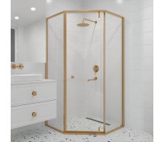 Душевой уголок RGW HO-088-G 1000x1000 350608800-16 Золото BRUSH 