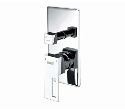 Смеситель для ванны и душа WasserKRAFT Alme 1500 1541 Хром 