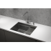 Кухонная мойка GRANULA KS-6045U, СТАЛЬ САТИН, стальная KITCHEN SPACE 