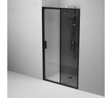 Дверь душевая в нишу AM.PM Gem W90G-110-1-195BG Стекла прозрачное, тонированное; профиль черный 