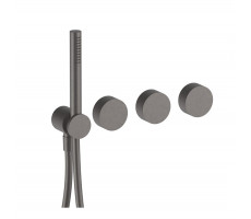 Смеситель для душа термостат Fantini AF/21 27 P5 A817B Gun metal 